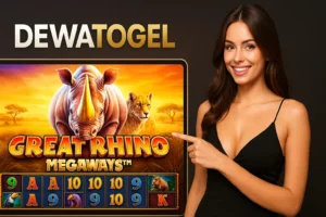 Raih Kemenangan Besar dengan Great Rhino Megaways di Dewatogel - Slot Populer dengan Megaways Terbesar!